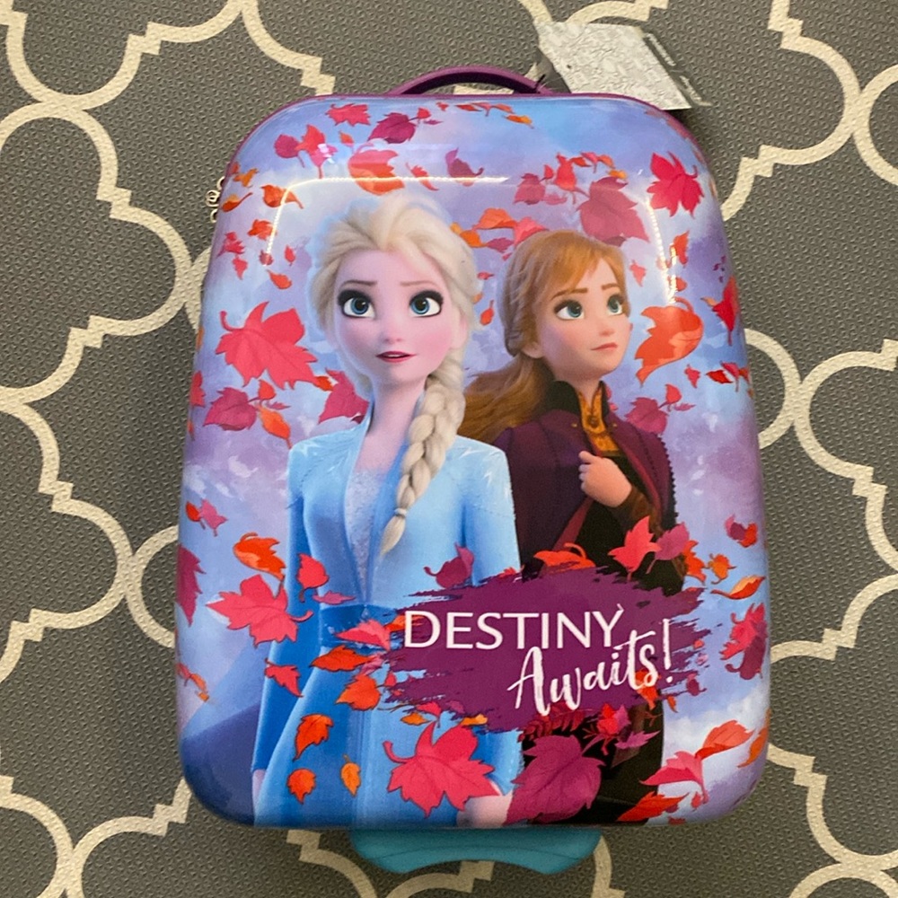 NWT American Tourister x Disney - Frozen II Destiny Awaits! Kids 18-inch Luggage